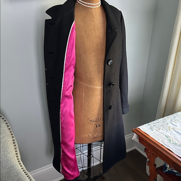 Kate Spade Black Trench Coat - Picture 5 of 6